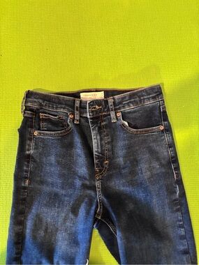 Topshop Jamie Indigo Blue High-Rise Denim Jeans